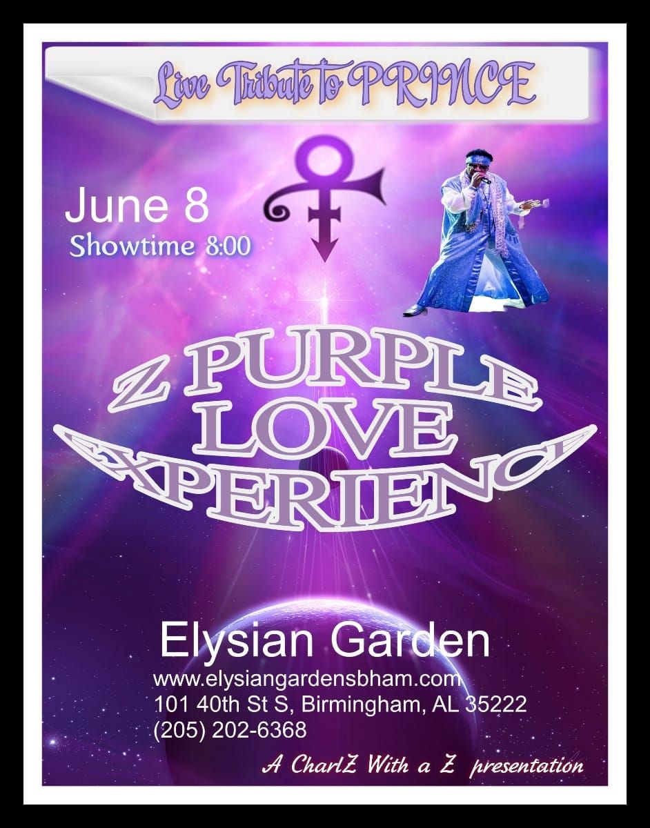 Elysian Gardens Presents Z Purple Love Experience: Live Tribute To Prince