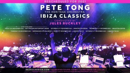 Pete Tong & Heritage Orchestra - Ibiza Classics, Birmingham
