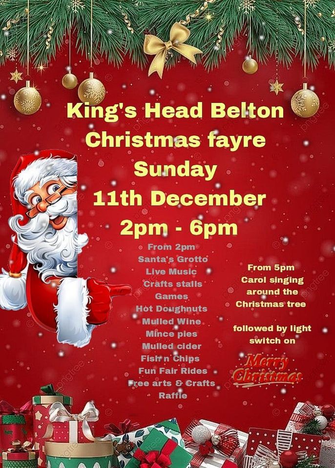Kings head Christmas Fayre, Kings Head Belton, Tema, 11 December 2022