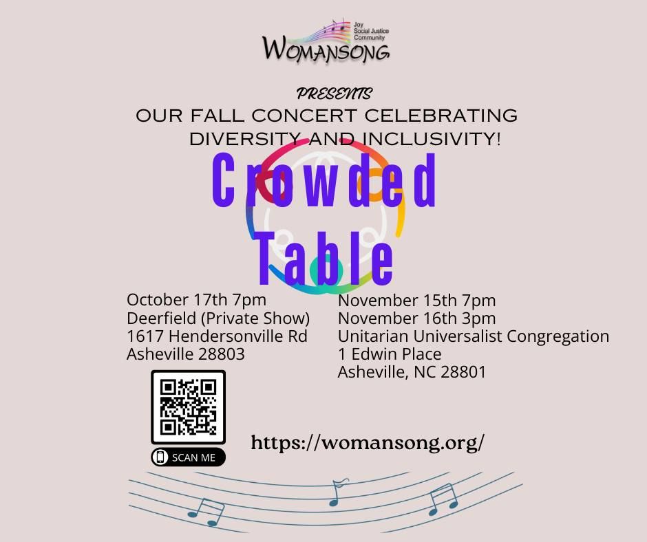 Crowded Table - A Celebration of Diversity and Inclusivity