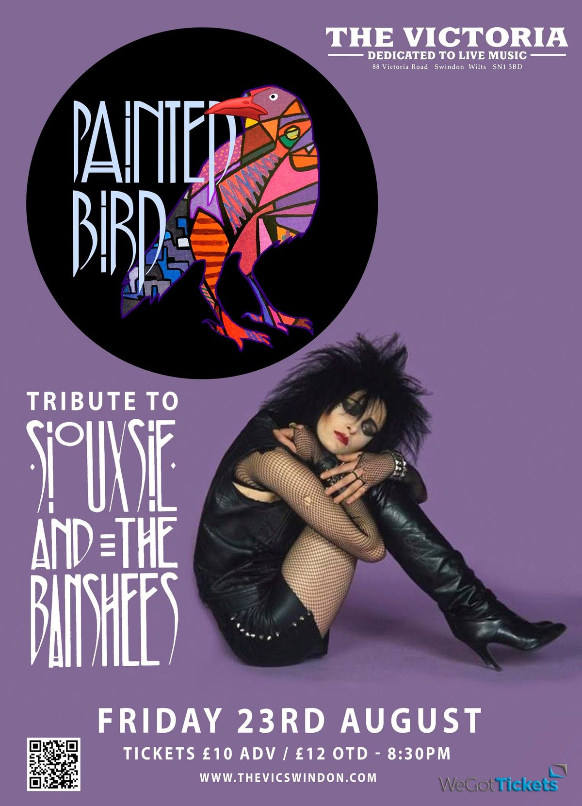 Painted Bird (SIOUXSIE AND THE BANSHEES TRIBUTE) live at The Vic