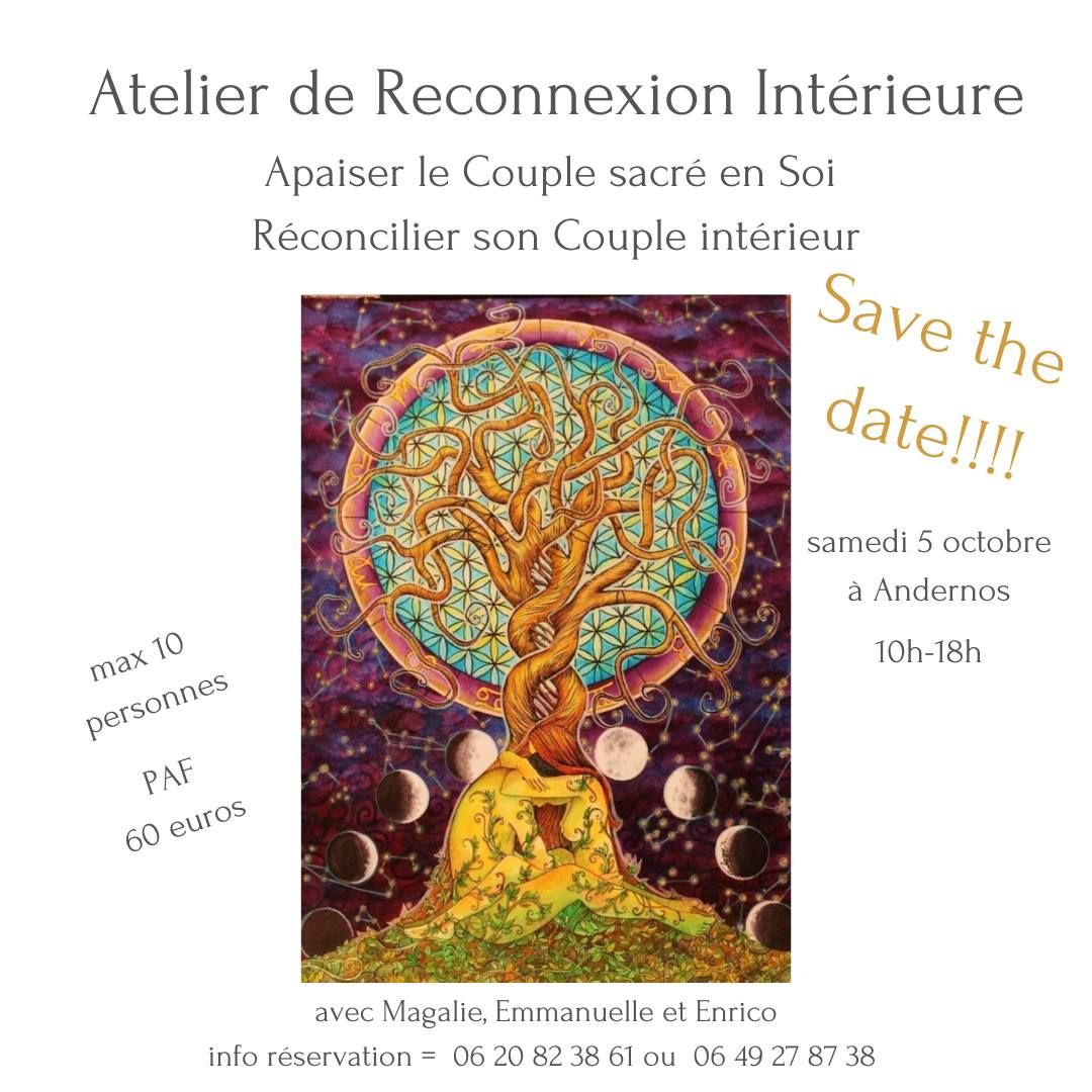 Reconnexion Int\u00e9rieure : Apaiser le Couple sacr\u00e9 en Soi 