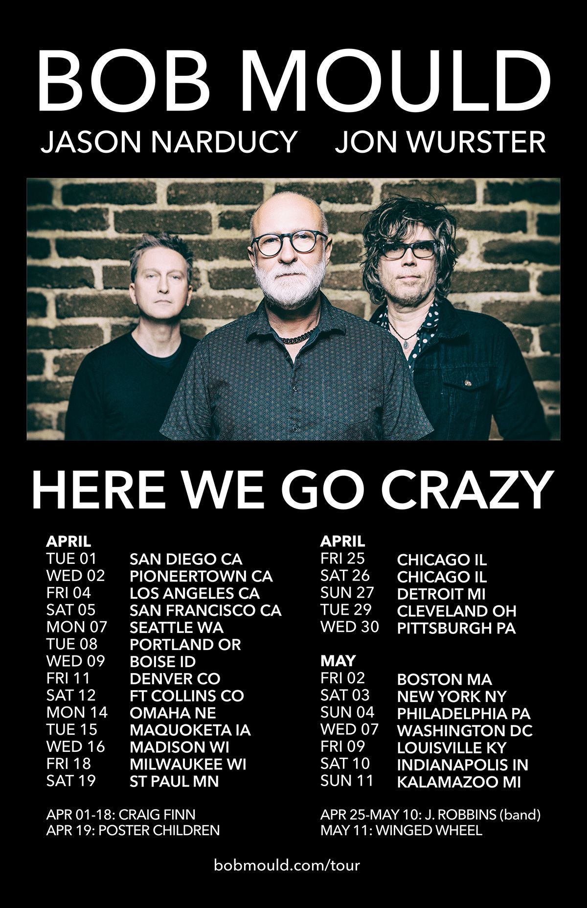 Bob Mould Band: Here We Go Crazy