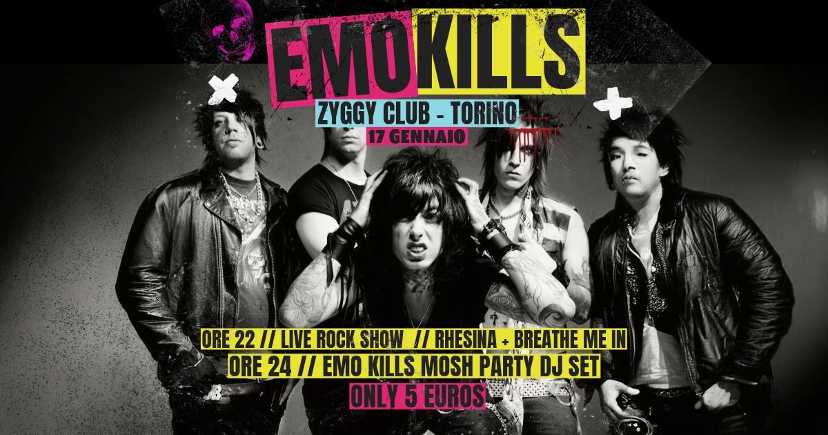 EMO KILLS - MOSH PARTY & DJ SET