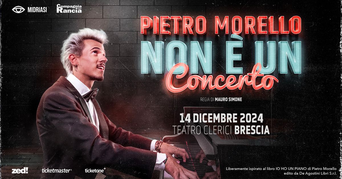 Pietro Morello "Non \u00e8 un concerto"