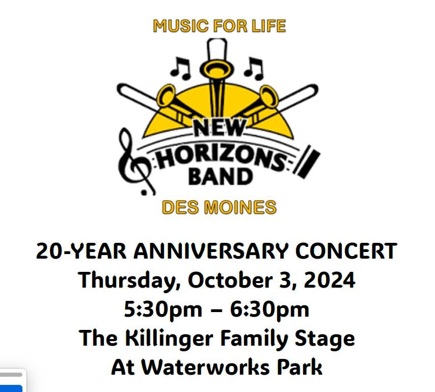 New Horizons Band 20-Year Anniversary Concert