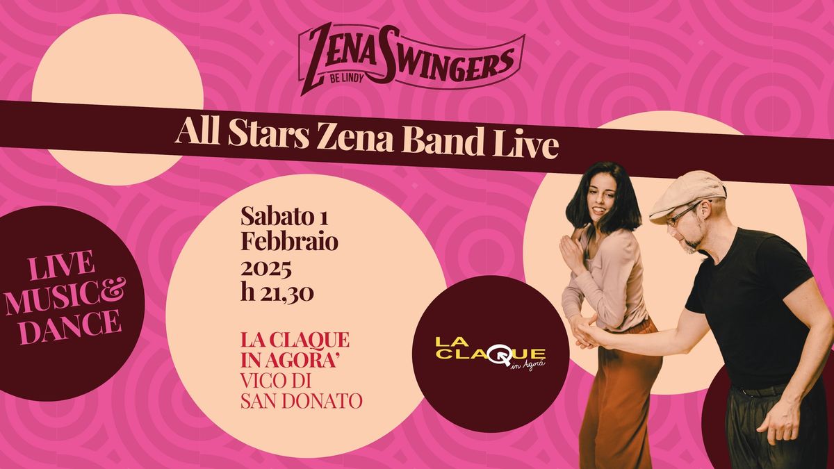 All Stars Zena Band - Live & Dance a La Claque