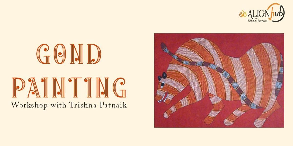 Gond painting workshop by Trishna patnaik