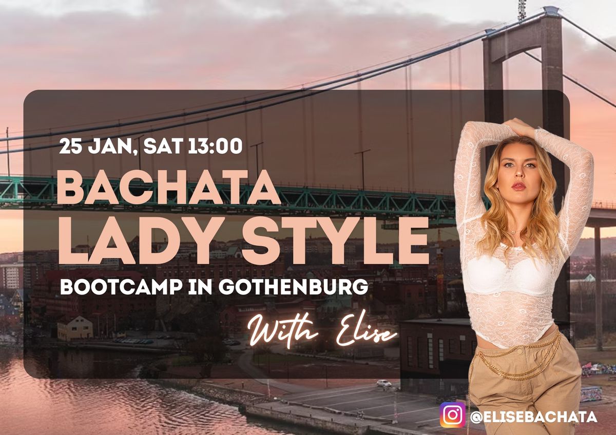 Bachata Lady Styling Bootcamp with Elise, 25th Jan in Esconde