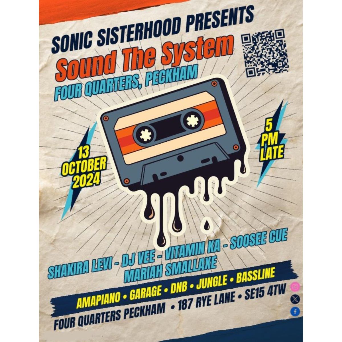 Sonic Sisterhood presents Sound The System 