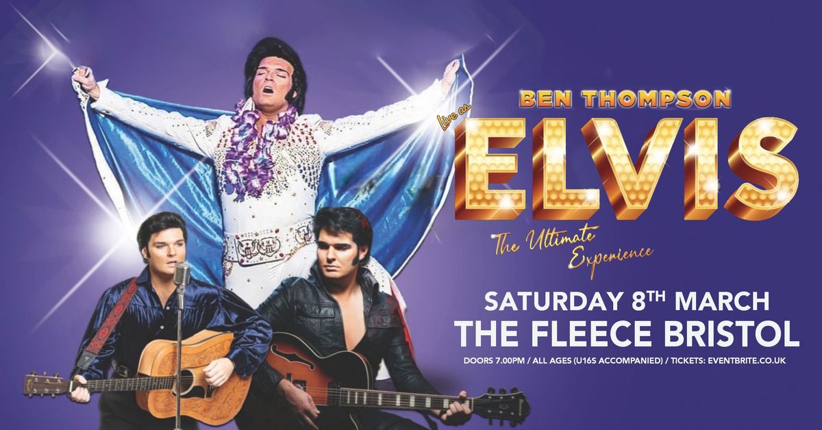 Ben Thompson as ELVIS at The Fleece, Bristol 08\/03\/25