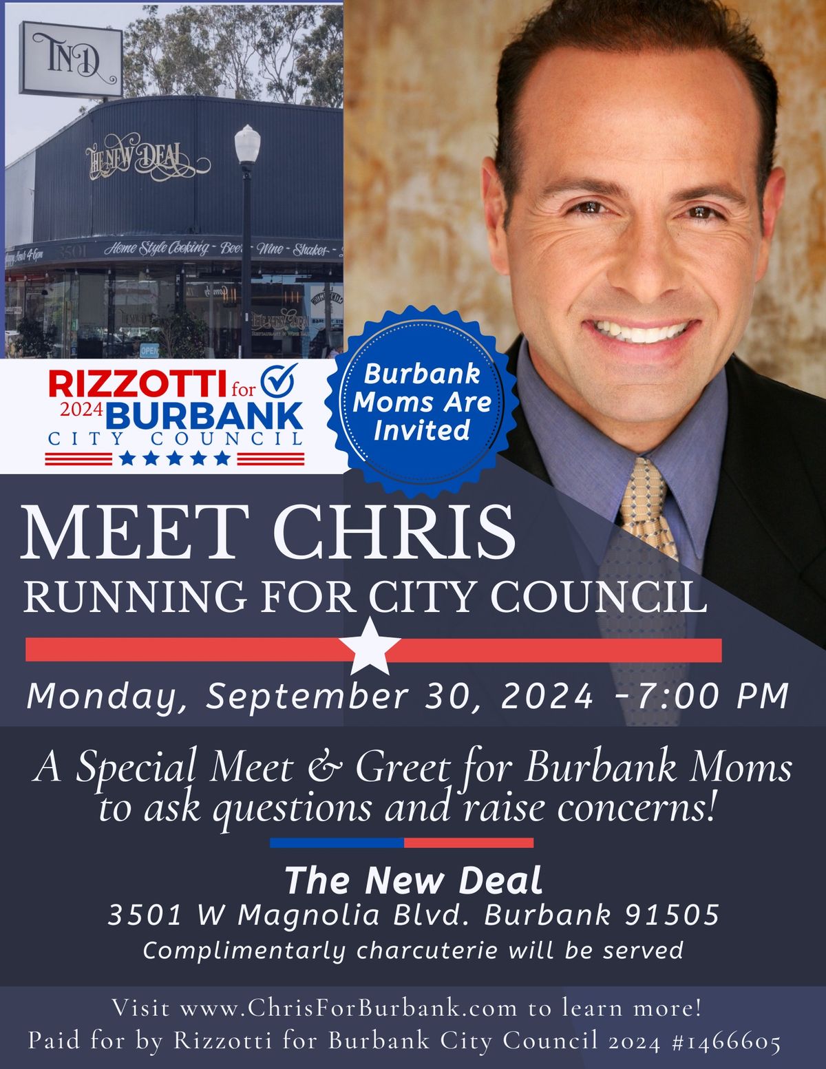 Burbank Moms Meet & Greet with Candidate Chris Rizzotti