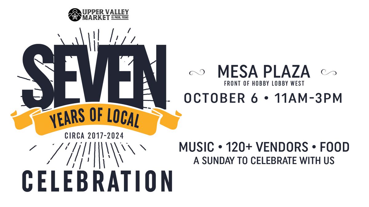 7 Years of Local Celebration Market