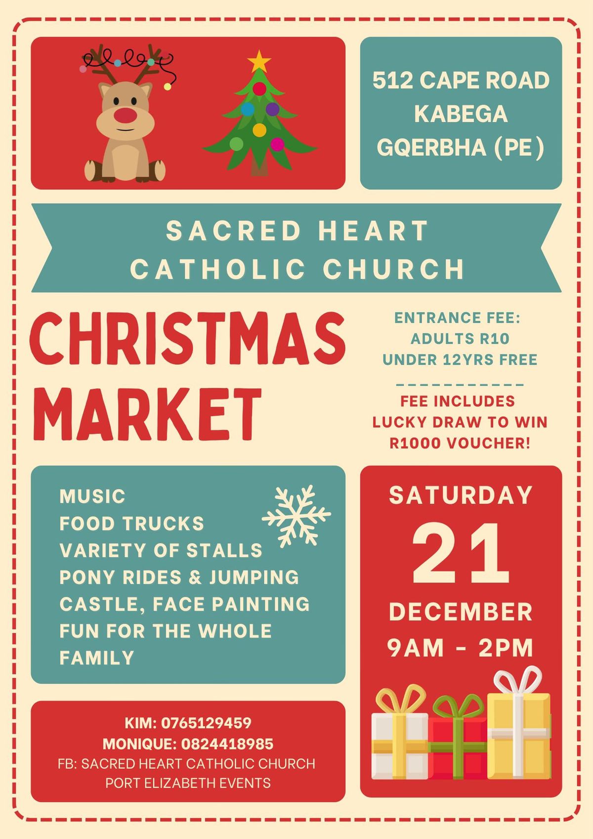 SACRED HEART CATHOLIC CHURCH FAMILY MARKET - Open to the public