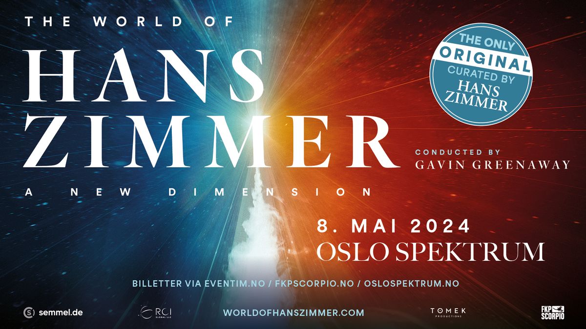 Utsolgt! The World of Hans Zimmer \u2013 A New Dimension \/ Oslo Spektrum \/ Pres. av FKP Scorpio