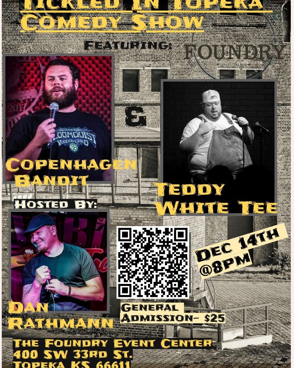 Comedy Special with Copenhagen Bandit, Teddy White Tee & Dan Rathmann