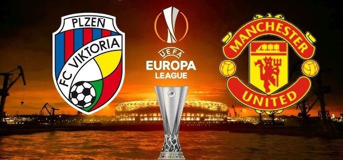 Viktoria Plze\u0148 v Manchester United - Europa League