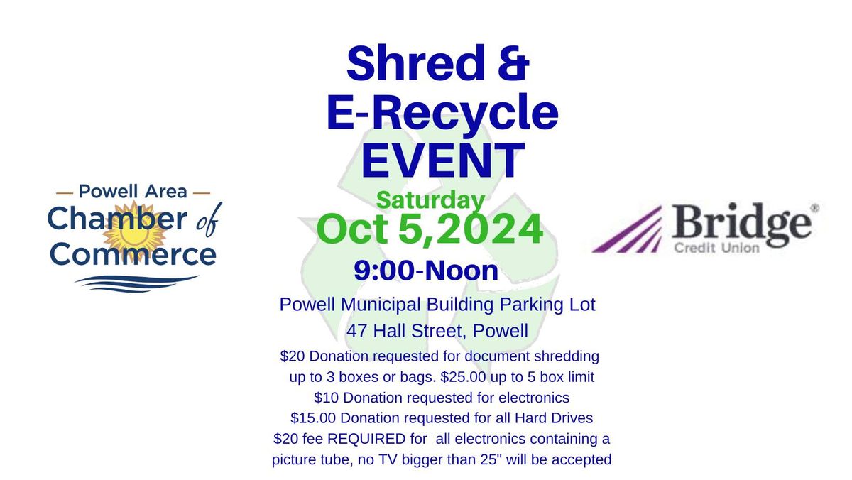 Shred Day & E-Recycle Event