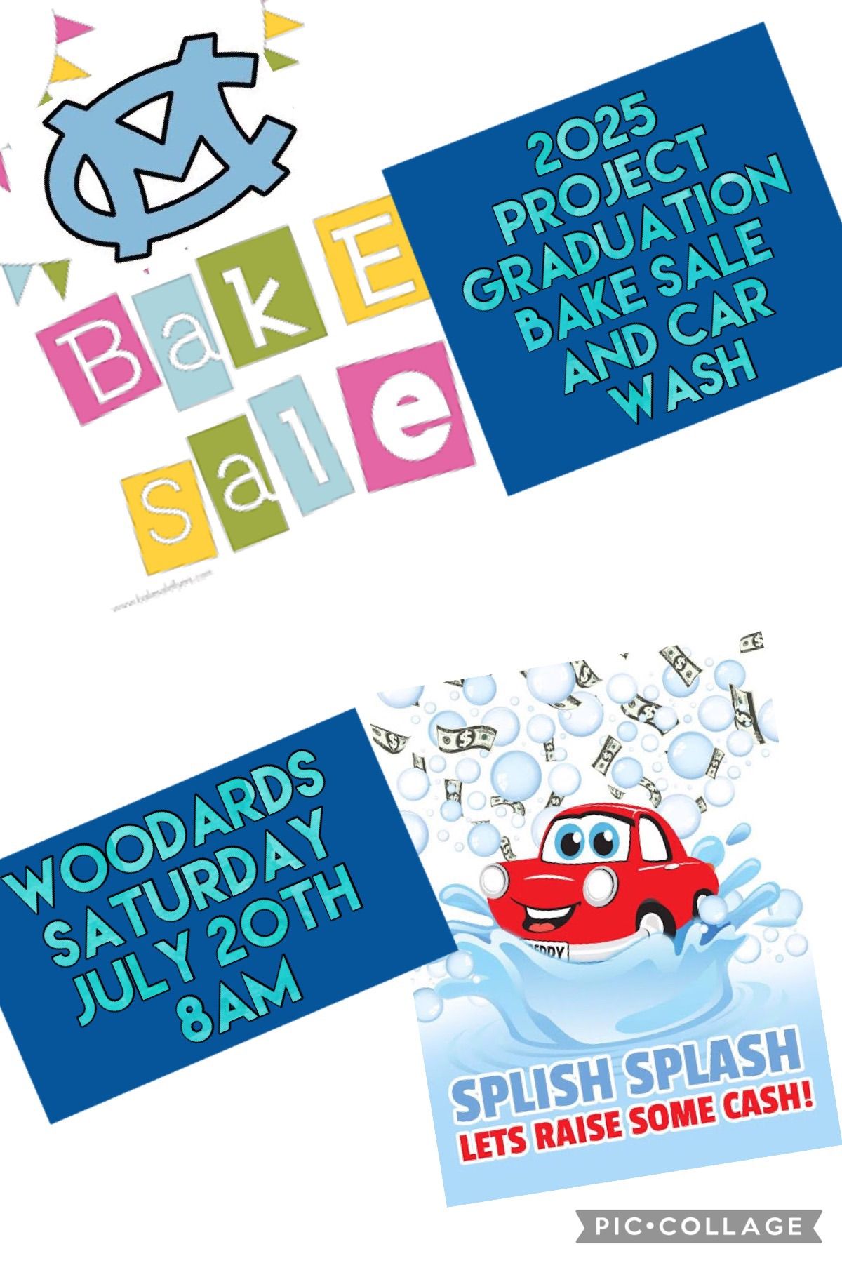 Bake Sale and Car Wash 