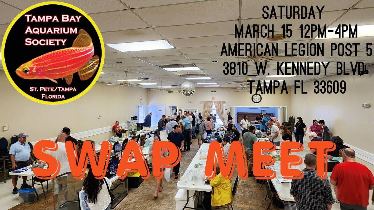 Tampa Bay Aquarium Society's Swap Meet