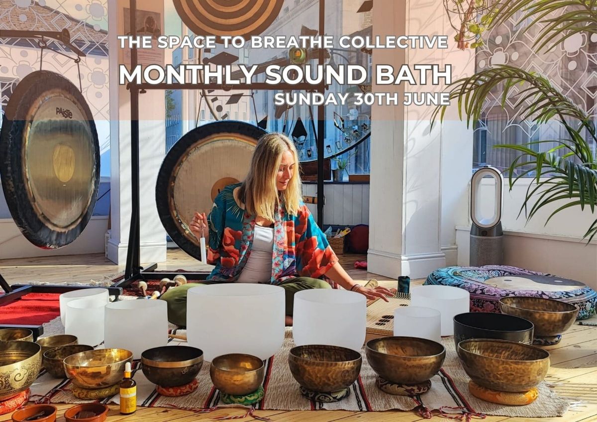 Monthly Sound Bath: Release Stress & Relax with Yoga Nidra & Sound 