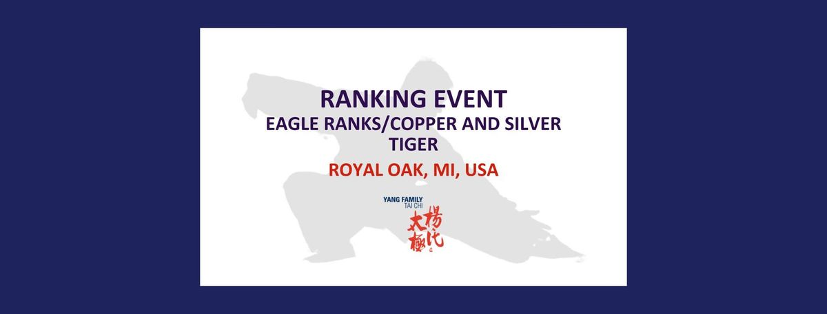 Ranking Test - Eagle Ranks\/Copper and Silver Tiger 