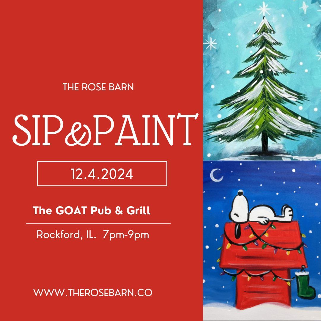 The GOAT Pub & Grill Sip & Paint