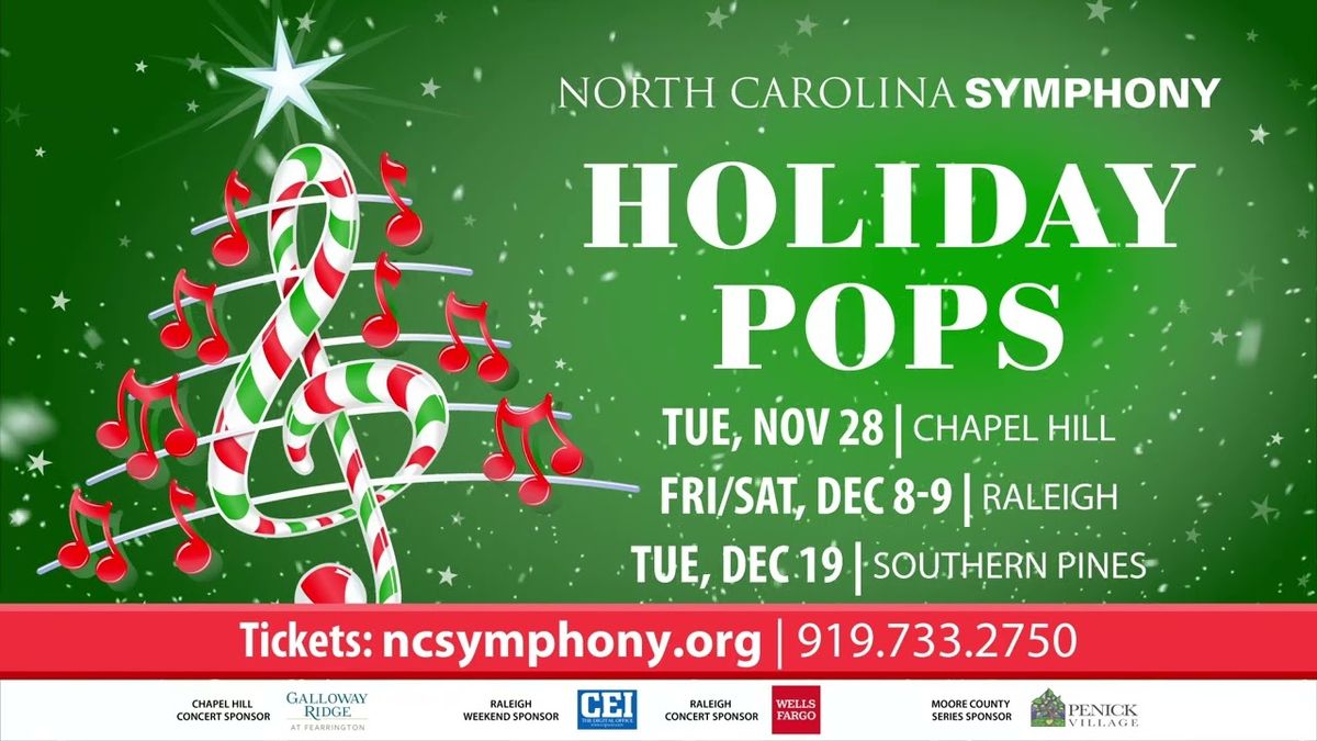 North Carolina Symphony - Holiday Pops