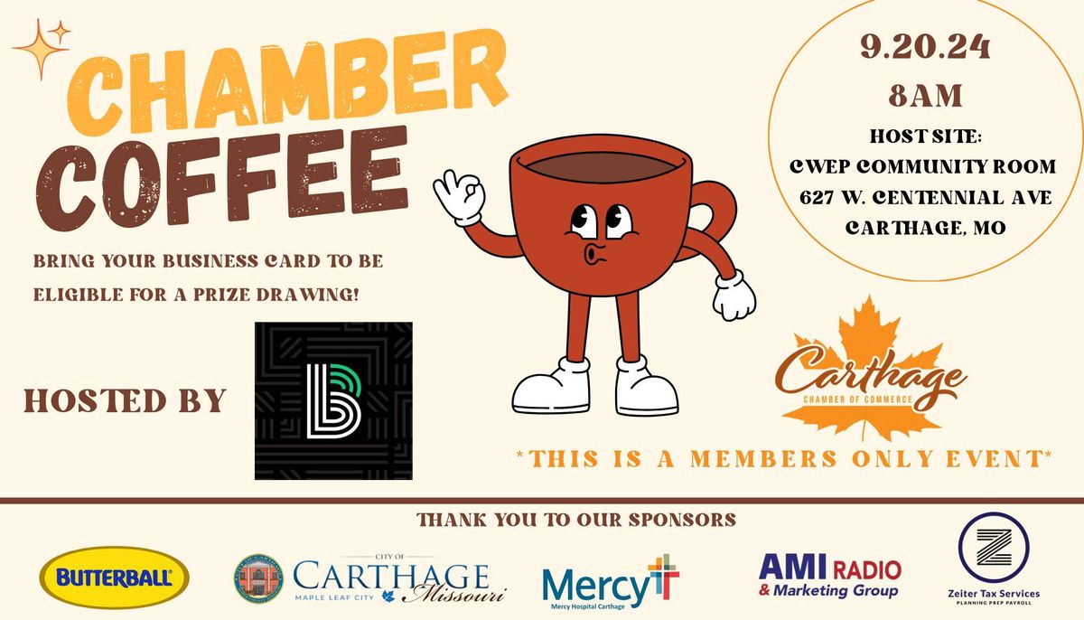 Chamber Coffee-Big Brothers Big Sisters of Jasper & Newton Counties