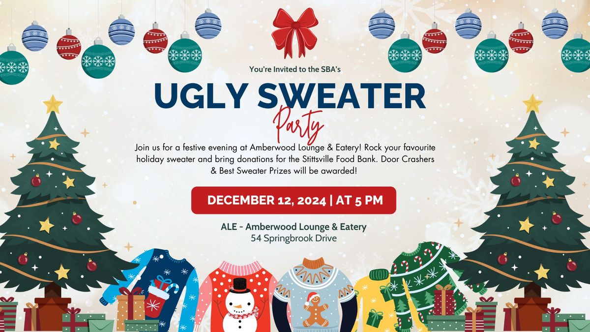 The SBA's 2024 Annual Holiday Party: Ugly Sweater Theme