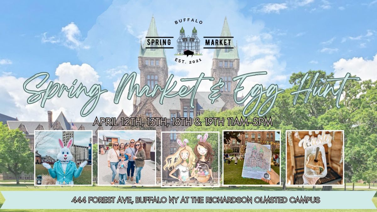 Spring Market & Egg Hunt @ The Buffalo Holiday Market