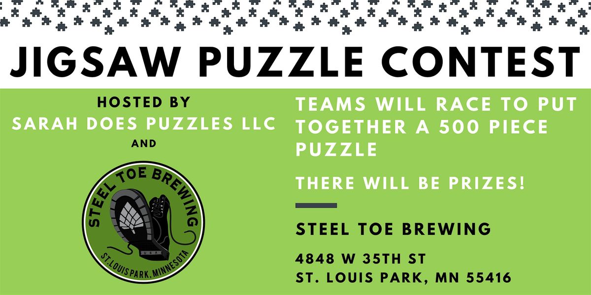 Team Jigsaw Puzzle Contest at Steel Toe Brewing - January 2026