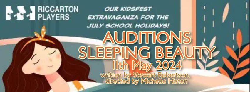 AUDITIONS - Sleeping Beauty for KidsFest 