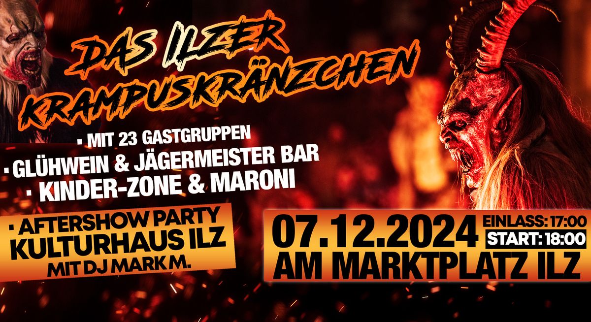 Das Ilzer Krampuskr\u00e4nzchen 2024 I Mit Aftershowparty im Kulturhaus