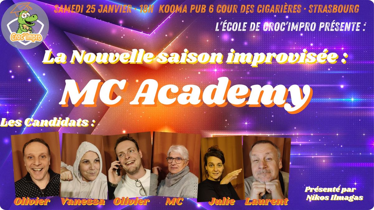 Spectacle d'improvisation : MC Academy 