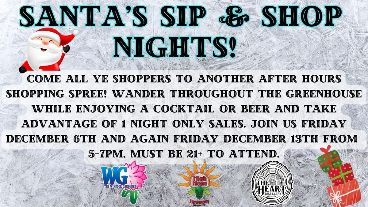 Santa's Sip & Shop 