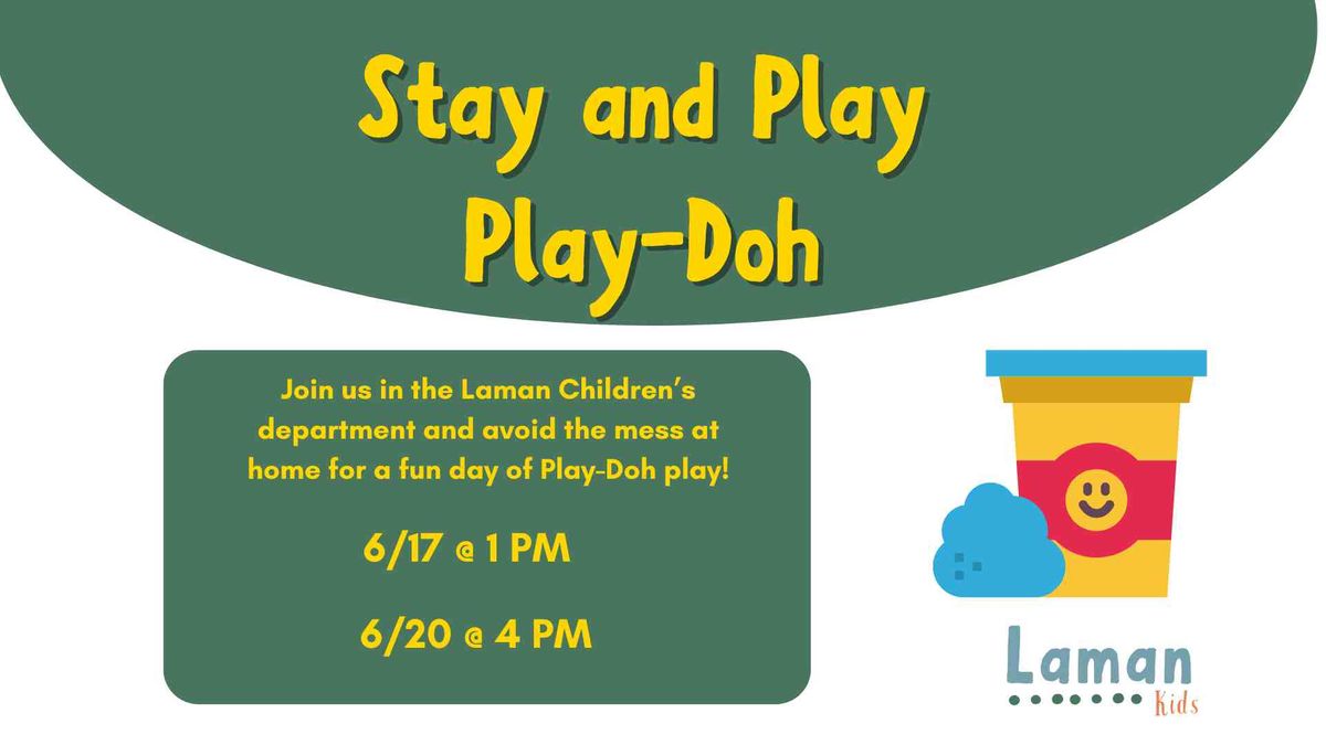 Stay & Play: Play-Doh