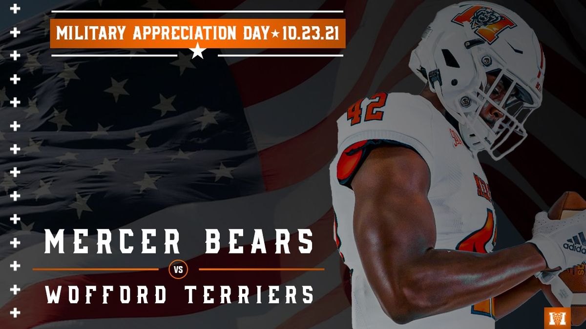 Mercer Bears at Wofford Terriers Football