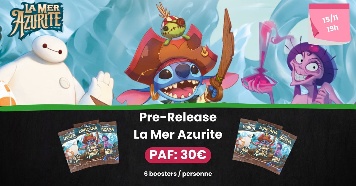 Pre-Release : La Mer Azurite - Chapitre 6