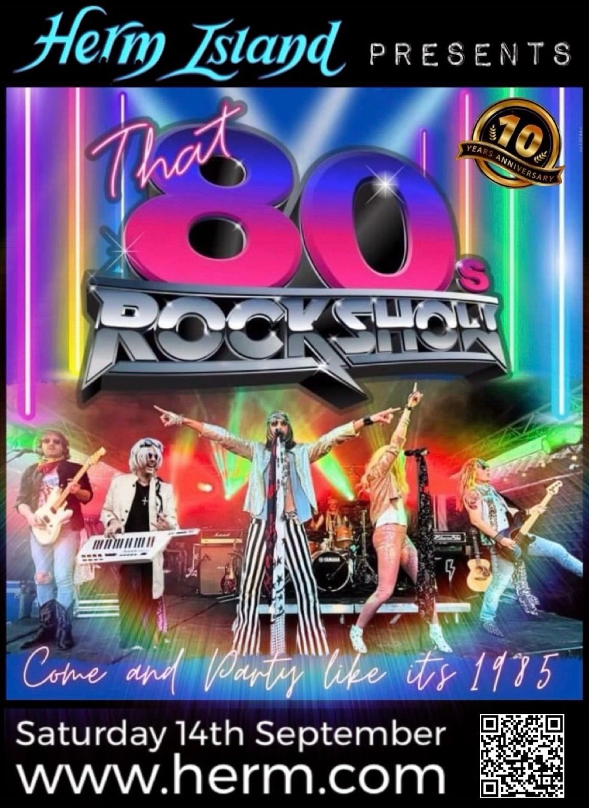 That 80s Rock Show - Rock on Herm 2024 