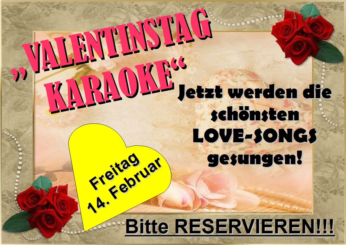 VALENTINS-KARAOKE