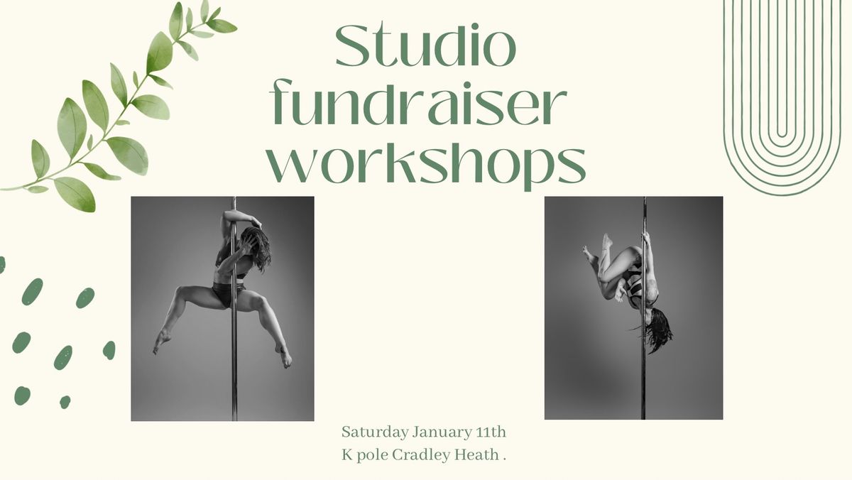 Studio fundraiser workshops Cradley Heath 