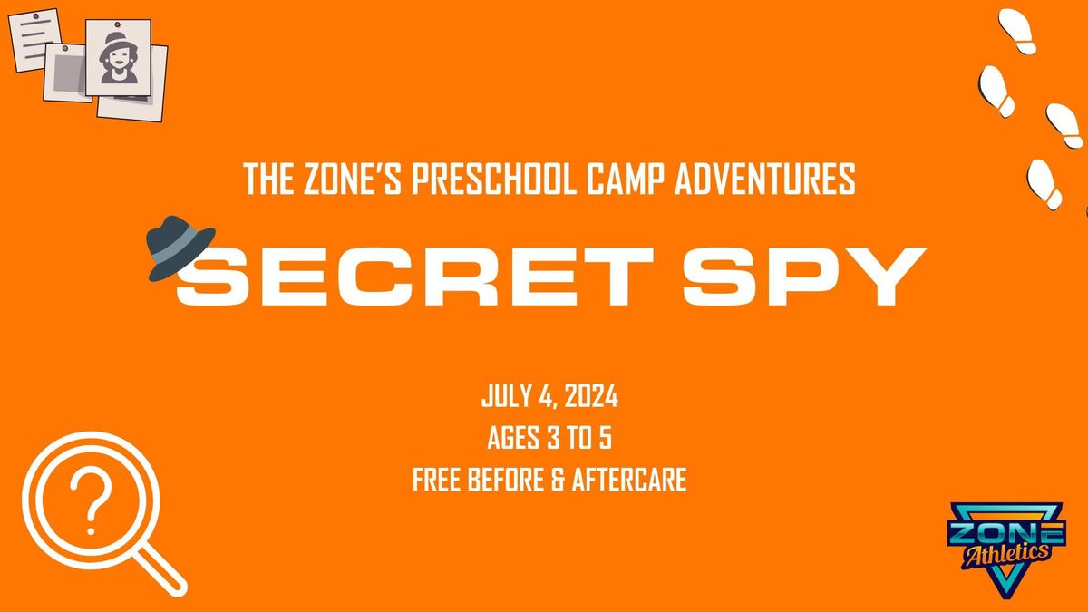 Secret Spy Preschool Camp - July 4th