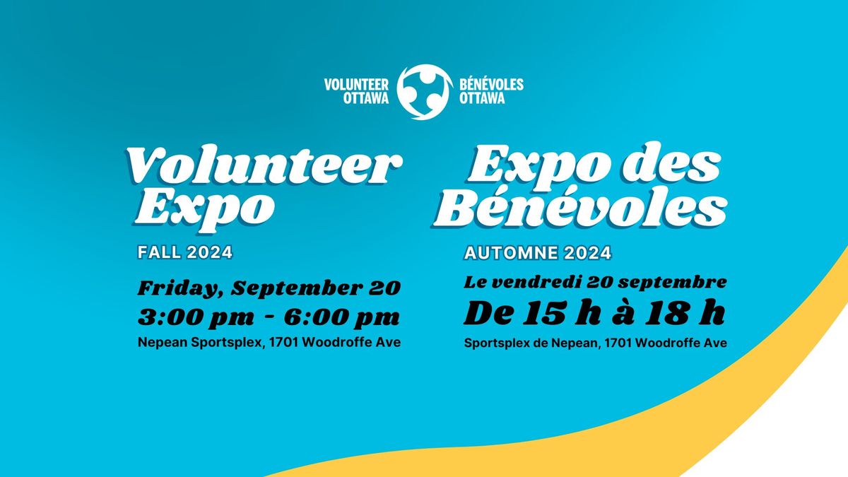 Volunteer Expo Fall 2024 \/ Expo des B\u00e9n\u00e9voles d'autumne 2024