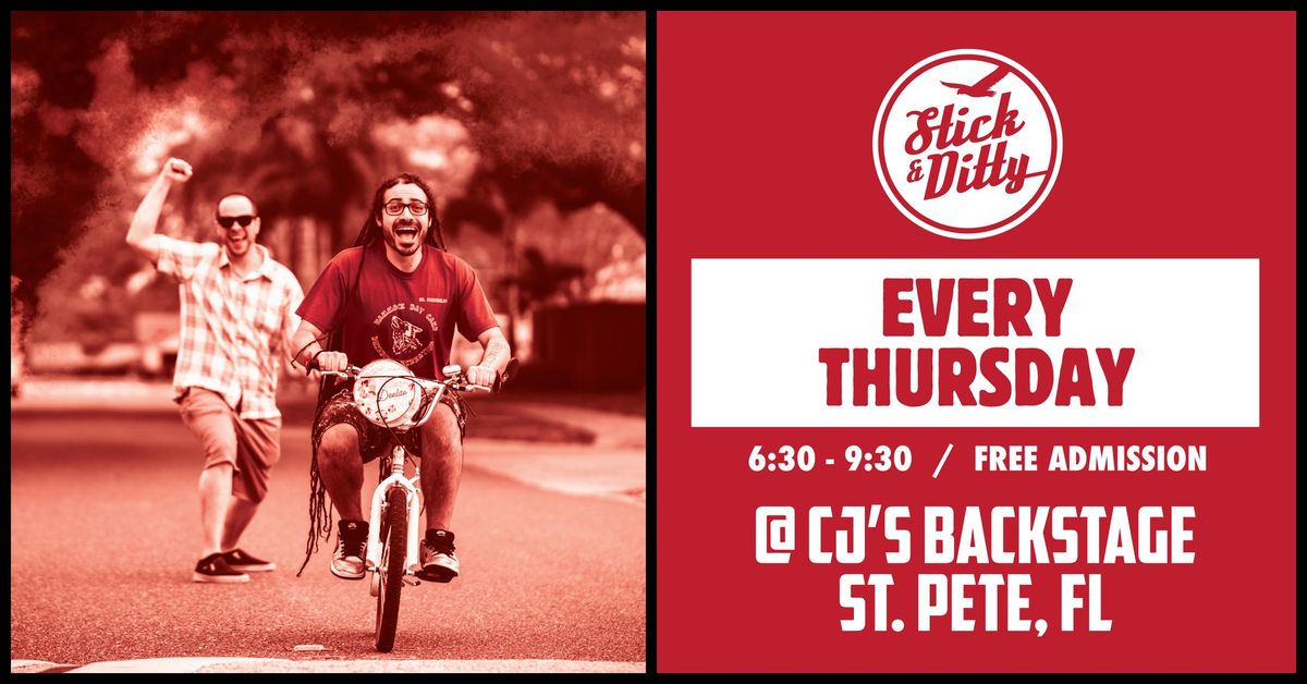 Stick & Ditty at CJ's Backstage (St. Petersburg, FL) - Every Thursday