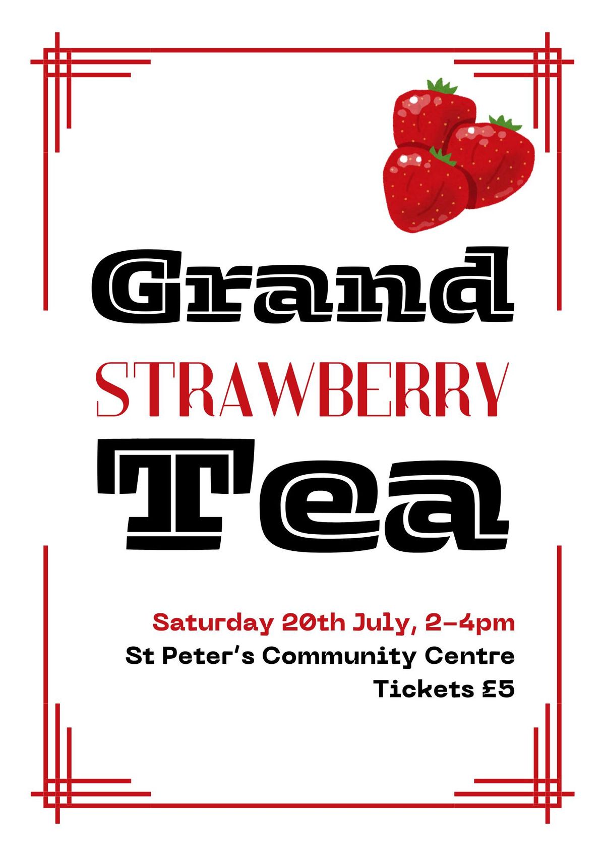 Grand Strawberry Tea