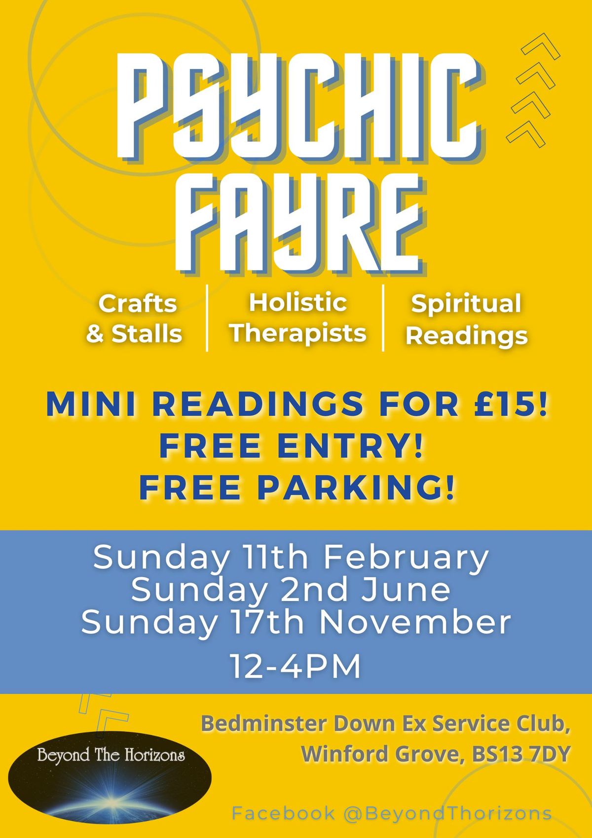 Bedminster Community Psychic Fayre