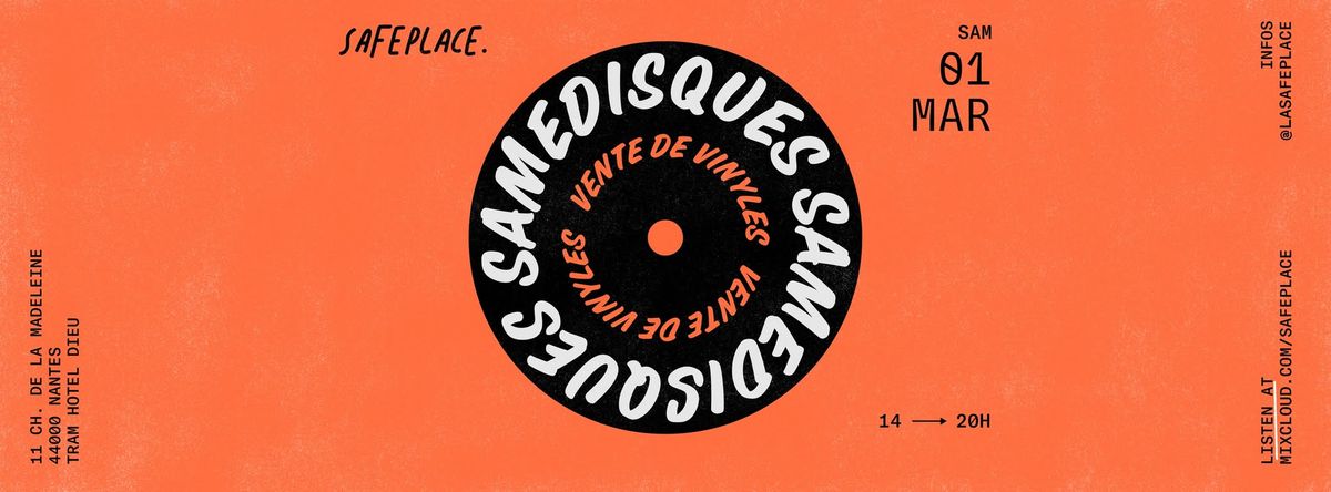 SAMEDISQUES #4 \ud83e\udea9 Vente de vinyles