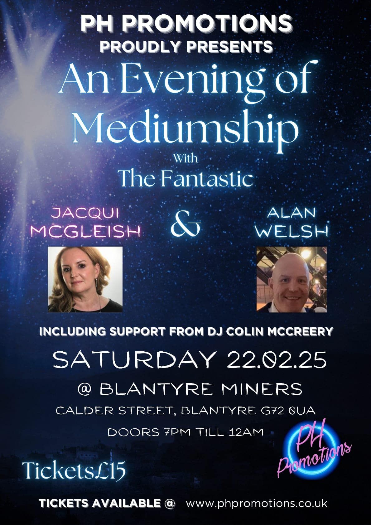 A night of Mediumship