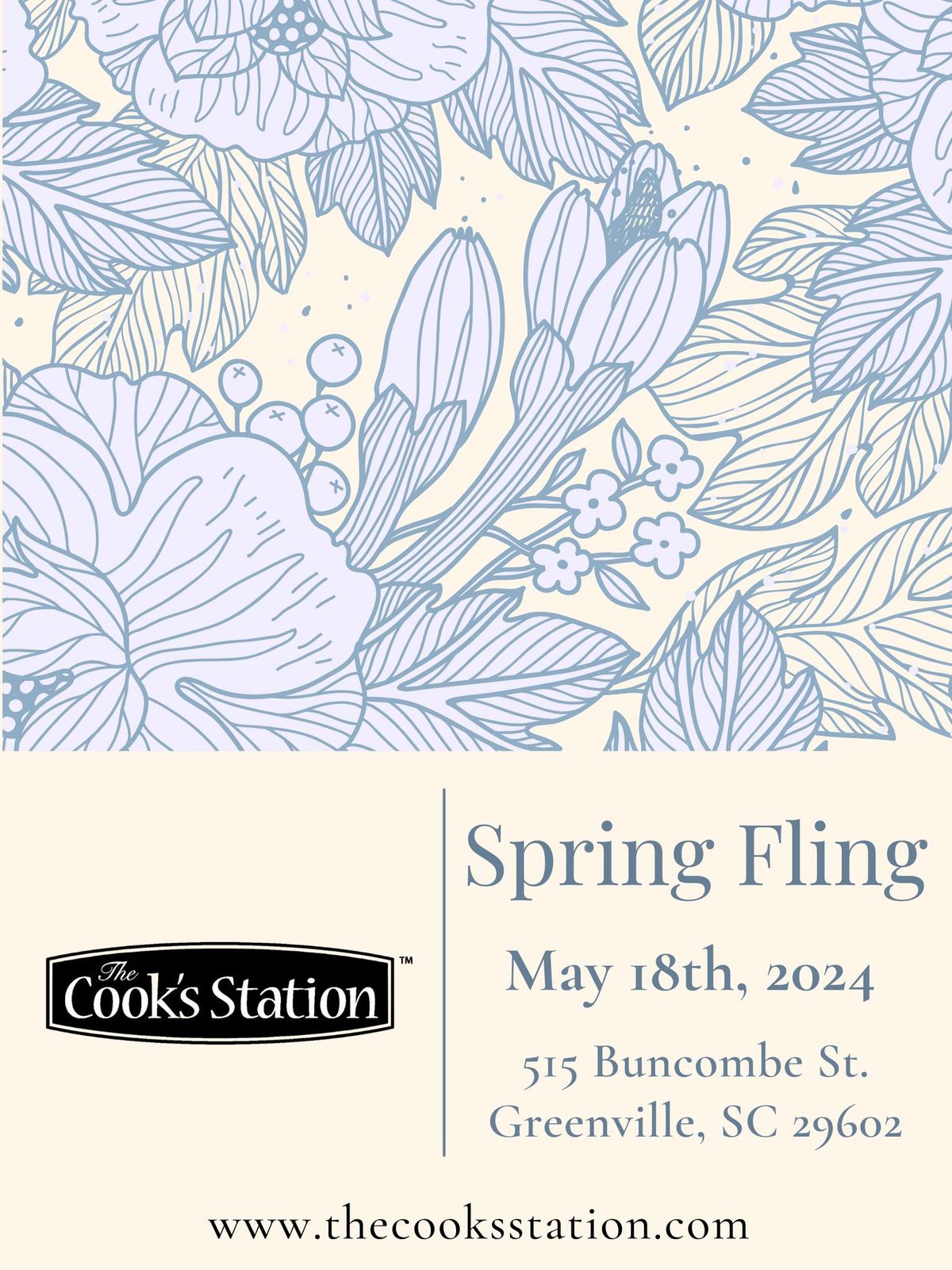 The Cook's Station's Spring Fling! 
